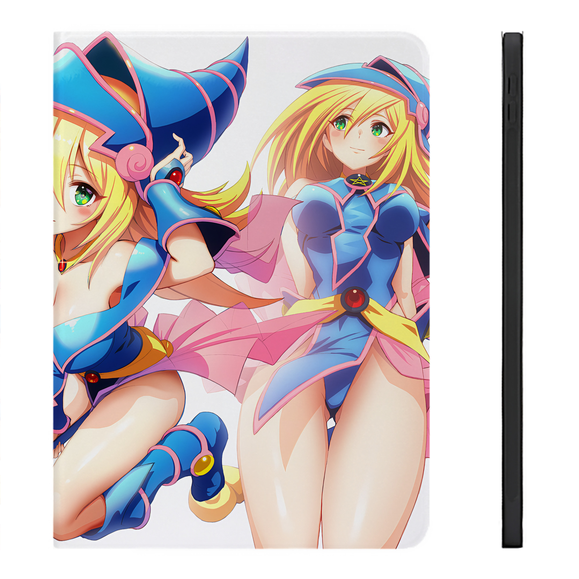 （画像用） 遊☆戯☆王 Yu-Gi-Oh! IPadケース ペンホルダー付き ブックスタイルデザイン